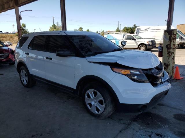 1FM5K8AR3EGA80710 - 2014 FORD EXPLORER POLICE INTERCEPTOR WHITE photo 4