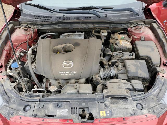JM1BN1U77H1102666 - 2017 MAZDA 3 SPORT RED photo 11