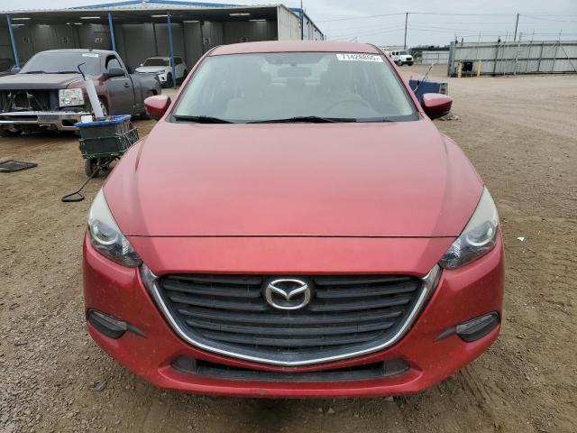 JM1BN1U77H1102666 - 2017 MAZDA 3 SPORT RED photo 5