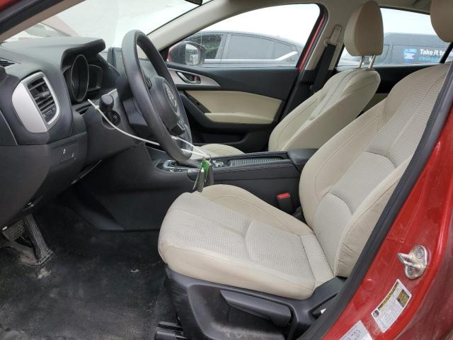 JM1BN1U77H1102666 - 2017 MAZDA 3 SPORT RED photo 7