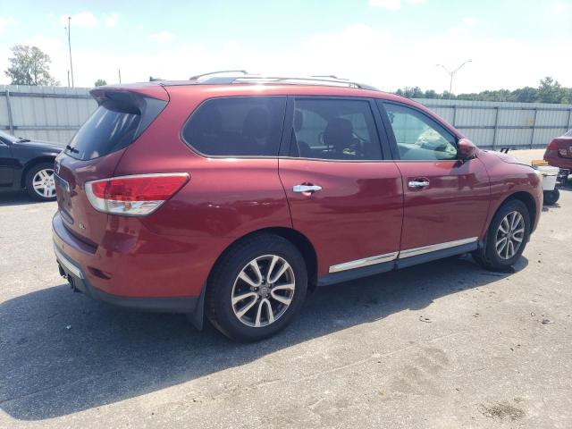 5N1AR2MN9FC633059 - 2015 NISSAN PATHFINDER S 勃艮第红 照片 3