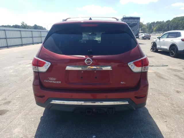 5N1AR2MN9FC633059 - 2015 NISSAN PATHFINDER S 勃艮第红 照片 6