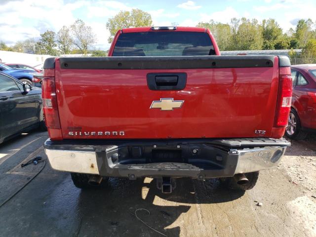 2GCEK19Y381227214 - 2008 CHEVROLET SILVERADO K1500 RED photo 6