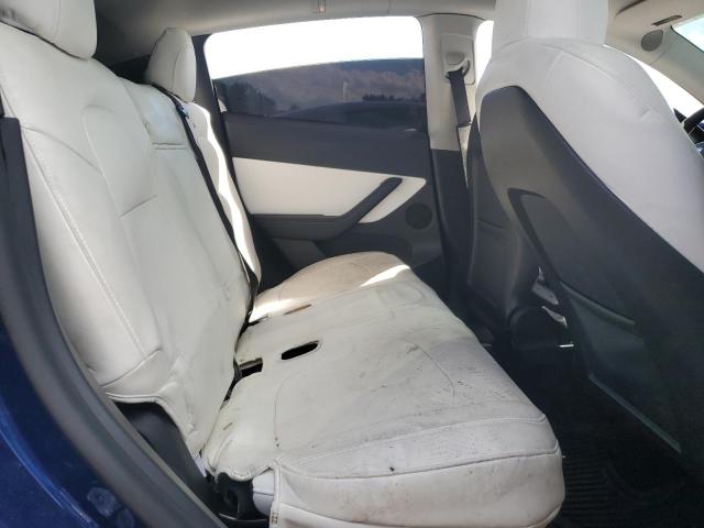 7SAYGDEF2NF519243 - 2022 TESLA MODEL Y 蓝色 照片 10