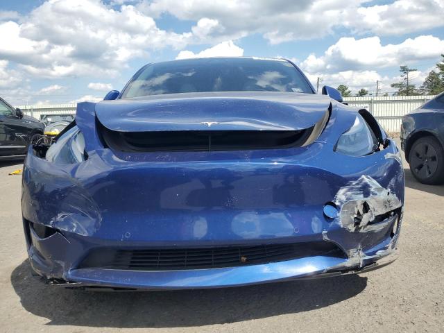 7SAYGDEF2NF519243 - 2022 TESLA MODEL Y 蓝色 照片 5