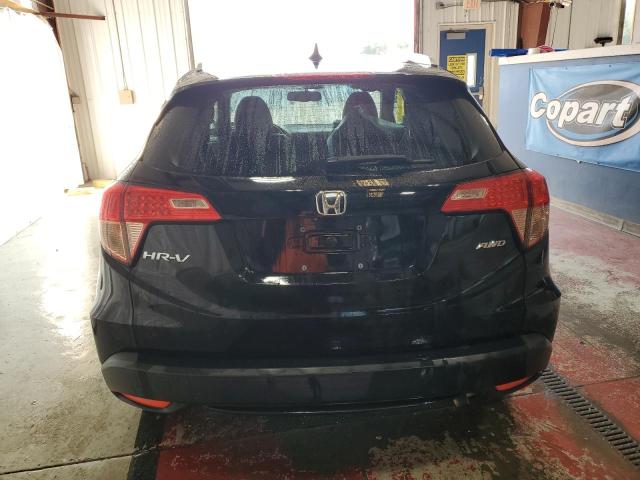 3CZRU6H72GM735595 - 2016 HONDA HR-V EXL BLACK photo 6