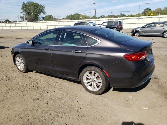1C3CCCABXFN502892 - 2015 CHRYSLER 200 LIMITED GRAY photo 2