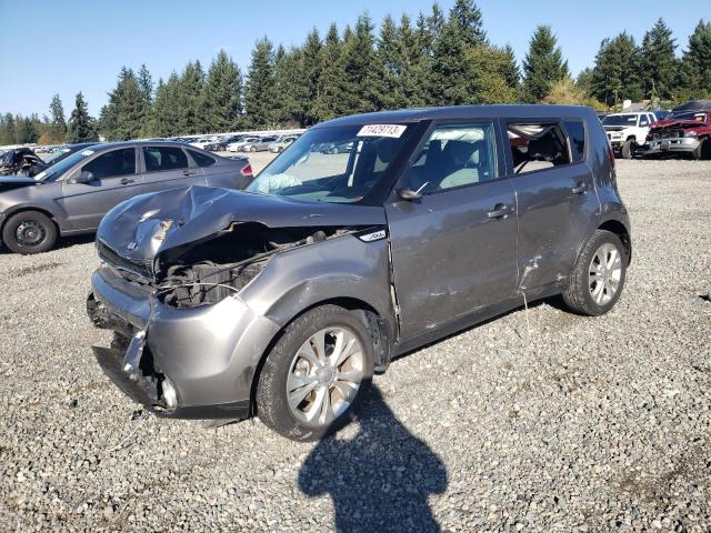 KNDJP3A50G7280287 - 2016 KIA SOUL + GRAY photo 1