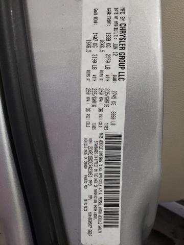 2C4RC1BG3CR423051 - 2012 CHRYSLER TOWN & COU TOURING 银色 照片 13