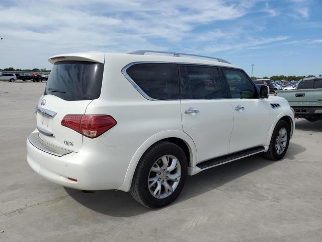 JN8AZ2NF6B9500380 - 2011 INFINITI QX56 WHITE photo 3