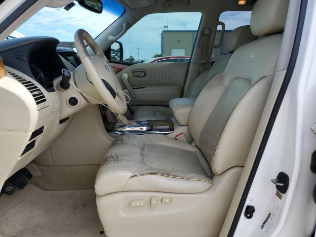 JN8AZ2NF6B9500380 - 2011 INFINITI QX56 WHITE photo 7