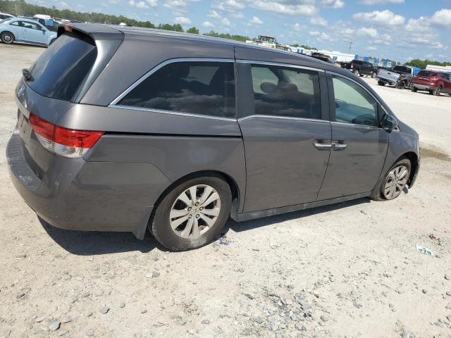 5FNRL5H63FB025196 - 2015 HONDA ODYSSEY EXL GRAY photo 3
