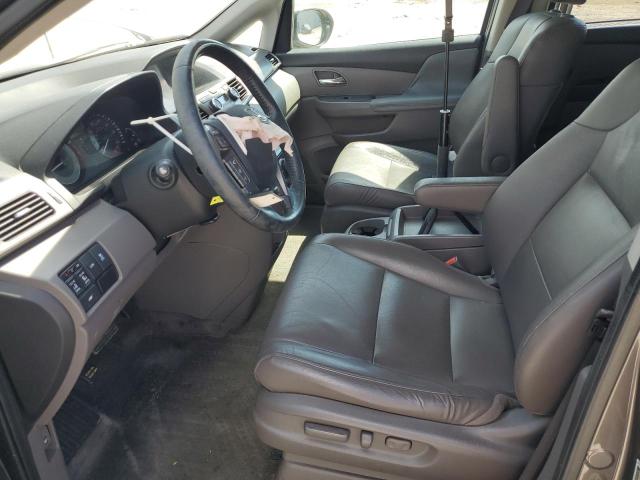 5FNRL5H63FB025196 - 2015 HONDA ODYSSEY EXL GRAY photo 7