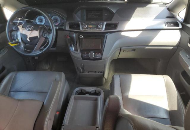 5FNRL5H63FB025196 - 2015 HONDA ODYSSEY EXL GRAY photo 8