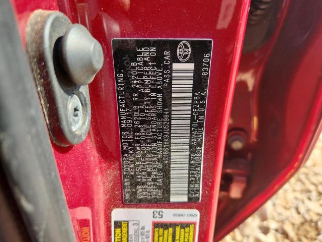 4T1B61HK9JU529844 - 2018 TOYOTA CAMRY XSE 红色 照片 13