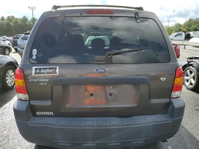 1FMCU93116KD54578 - 2006 FORD ESCAPE XLT GRAY photo 6