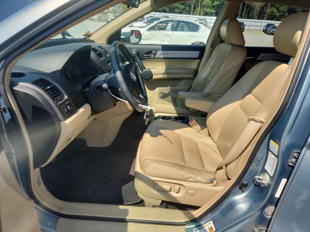 5J6RE3H75AL030648 - 2010 HONDA CR-V EXL BLUE photo 7