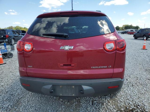 1GNKVGED4CJ396356 - 2012 CHEVROLET TRAVERSE LT MAROON photo 6