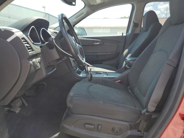 1GNKVGED4CJ396356 - 2012 CHEVROLET TRAVERSE LT MAROON photo 7