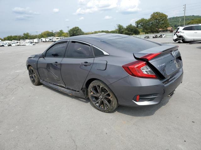 19XFC2F82KE023669 - 2019 HONDA CIVIC SPORT ნაცრისფერი ფოტო 2