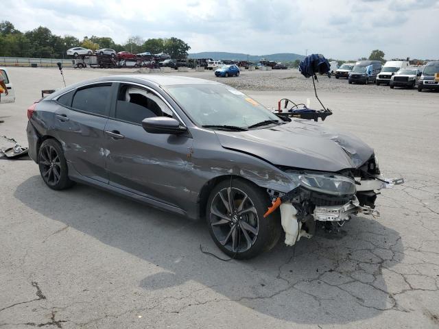 19XFC2F82KE023669 - 2019 HONDA CIVIC SPORT ნაცრისფერი ფოტო 4