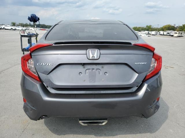 19XFC2F82KE023669 - 2019 HONDA CIVIC SPORT ნაცრისფერი ფოტო 6