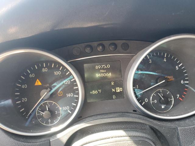 4JGBB8GB5AA593256 - 2010 MERCEDES-BENZ ML 350 4MATIC BLACK photo 9