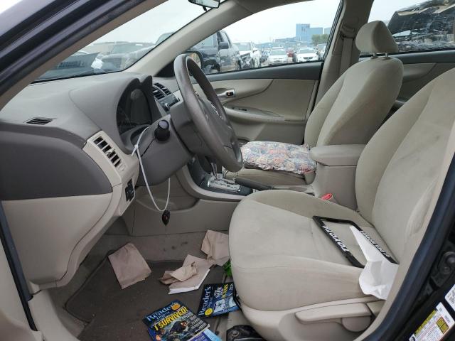 1NXBU4EE4AZ386064 - 2010 TOYOTA COROLLA BASE Noir photo 7