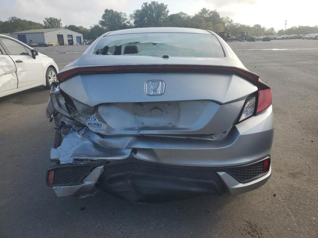 2HGFC4B07GH314368 - 2016 HONDA CIVIC LX GRAY photo 6