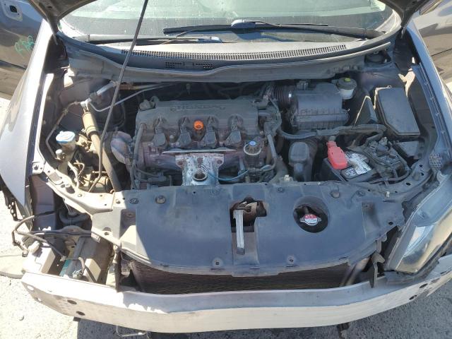 19XFB2F90EE243103 - 2014 HONDA CIVIC EXL ნაცრისფერი ფოტო 11