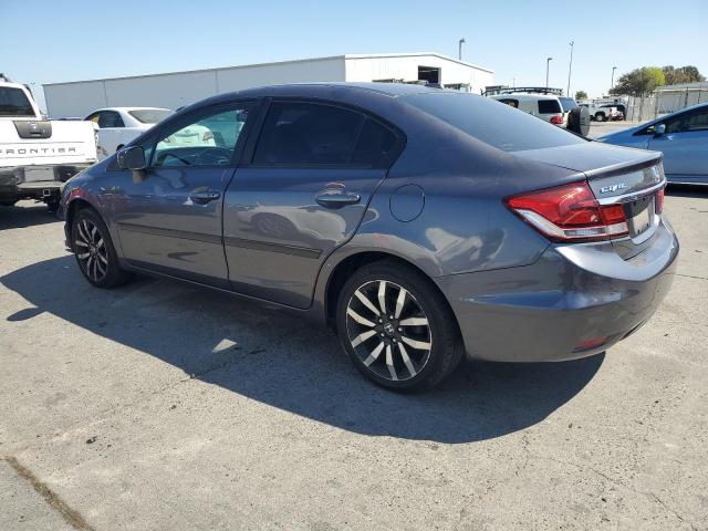 19XFB2F90EE243103 - 2014 HONDA CIVIC EXL ნაცრისფერი ფოტო 2
