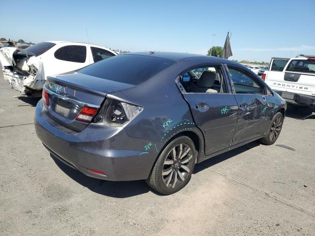 19XFB2F90EE243103 - 2014 HONDA CIVIC EXL ნაცრისფერი ფოტო 3