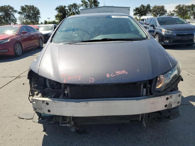 19XFB2F90EE243103 - 2014 HONDA CIVIC EXL ნაცრისფერი ფოტო 5