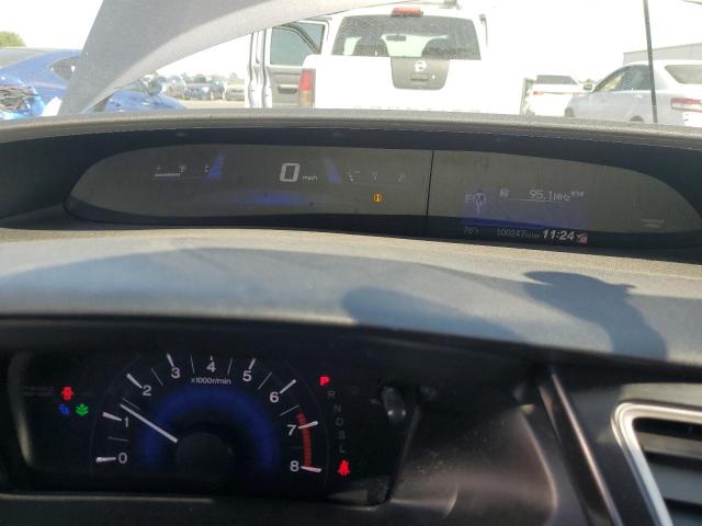 19XFB2F90EE243103 - 2014 HONDA CIVIC EXL ნაცრისფერი ფოტო 9