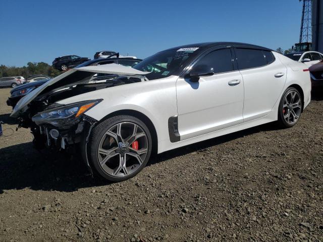 KNAE45LCXM6094028 - 2021 KIA STINGER GT1 WHITE photo 1