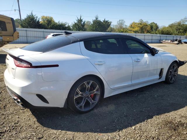 KNAE45LCXM6094028 - 2021 KIA STINGER GT1 WHITE photo 3