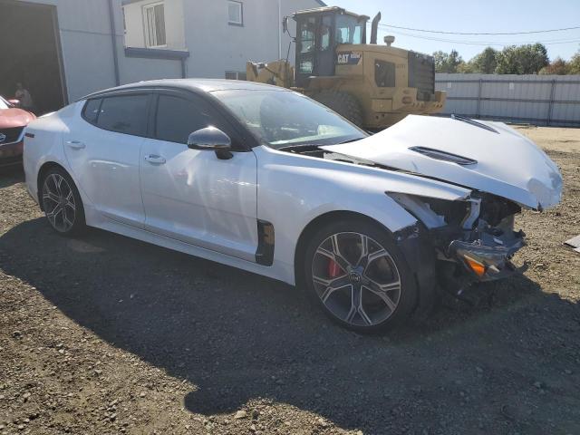 KNAE45LCXM6094028 - 2021 KIA STINGER GT1 WHITE photo 4