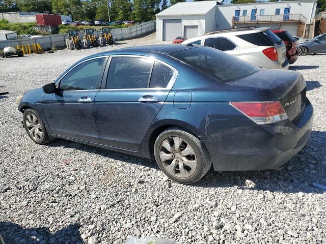 5KBCP3F85AB014794 - 2010 HONDA ACCORD EXL BLUE photo 2