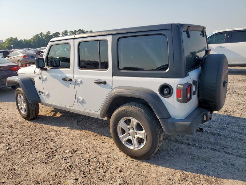 1C4HJXDG1PW520182 - 2023 JEEP WRANGLER SPORT WHITE photo 2