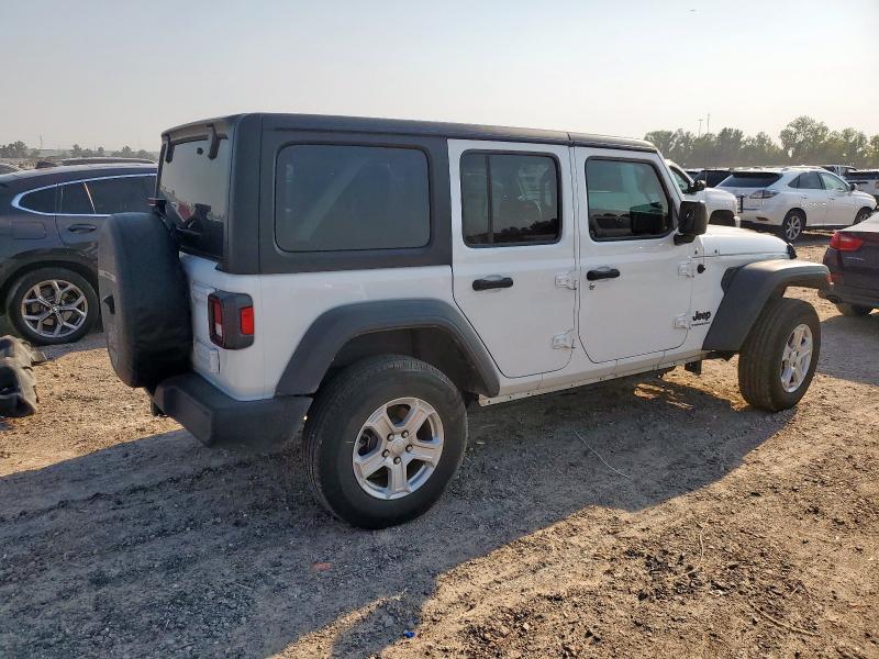 1C4HJXDG1PW520182 - 2023 JEEP WRANGLER SPORT WHITE photo 3