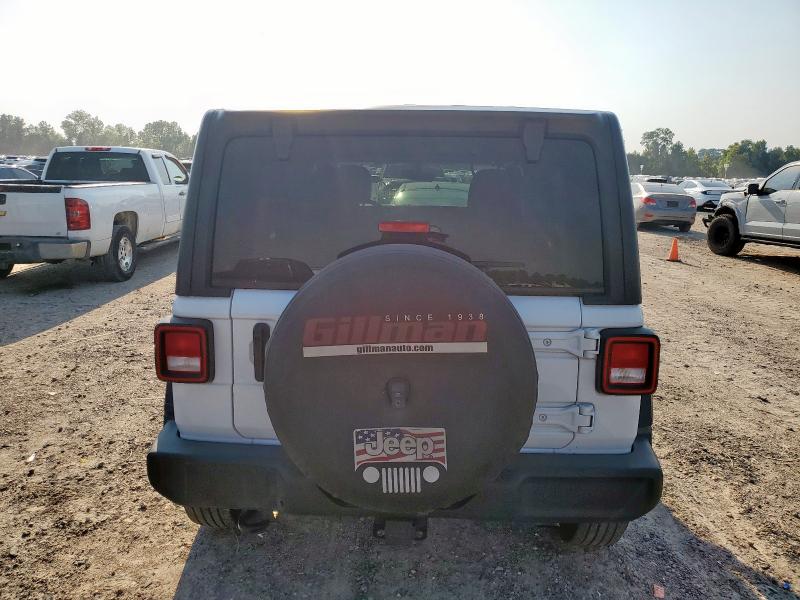 1C4HJXDG1PW520182 - 2023 JEEP WRANGLER SPORT WHITE photo 6