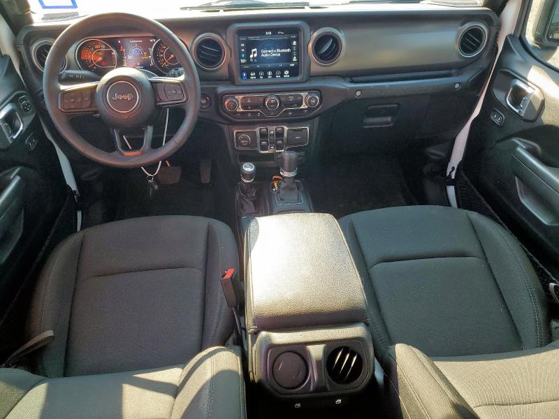 1C4HJXDG1PW520182 - 2023 JEEP WRANGLER SPORT WHITE photo 8