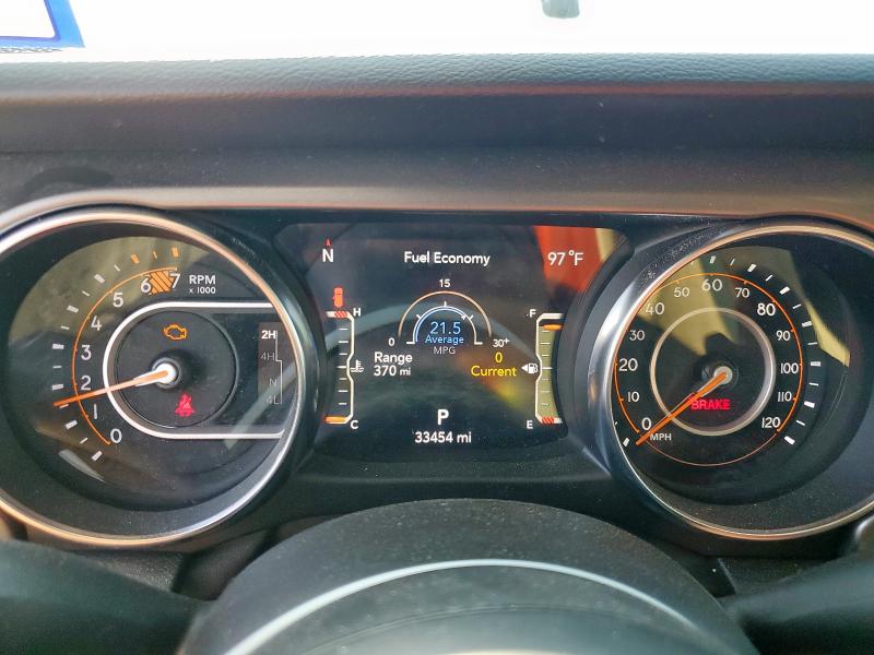 1C4HJXDG1PW520182 - 2023 JEEP WRANGLER SPORT WHITE photo 9