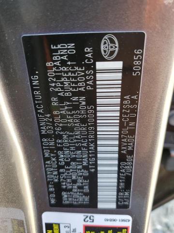 4T1G11AK1RU910095 - 2024 TOYOTA CAMRY SE NIGHT SHADE CHARCOAL photo 12