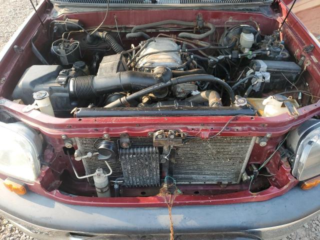 5TBBT44112S239236 - 2002 TOYOTA TUNDRA ACCESS CAB წითელი ფოტო 11