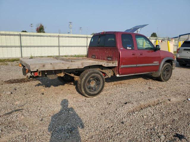 5TBBT44112S239236 - 2002 TOYOTA TUNDRA ACCESS CAB წითელი ფოტო 3