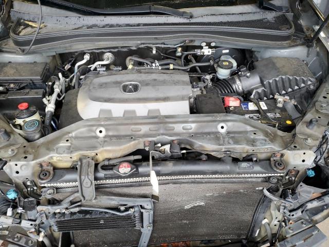 2HNYD2H47DH506298 - 2013 ACURA MDX TECHNOLOGY GRAY photo 12