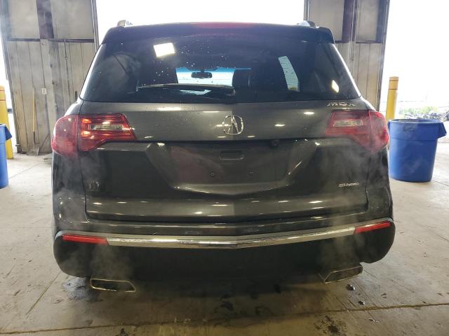 2HNYD2H47DH506298 - 2013 ACURA MDX TECHNOLOGY GRAY photo 6