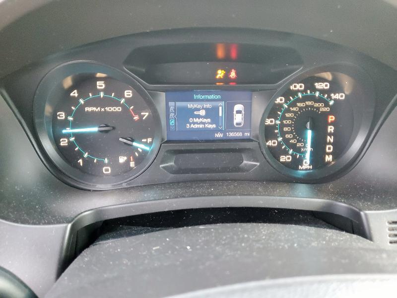 1FM5K7B83FGC62554 - 2015 FORD EXPLORER BLACK photo 9