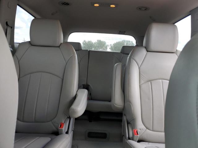 5GAKVBED7BJ349124 - 2011 BUICK ENCLAVE CXL RED photo 10